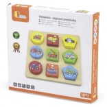 Drewniane puzzle – układanka: transport w czeskim pudełku