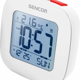 Budzik z termometrem i radiowo sterowanym zegarem