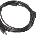 Kabel USB 2.0 AM-BM 3M Lanberg czarny