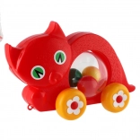 Kotka na sznurku z ruchomymi piłeczkami dla dzieci