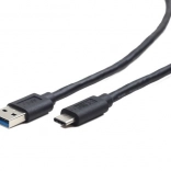 Kabel USB USB‑C do USB‑A 3.0, 1 m, czarny