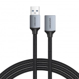 Kabel USB-A 3.0 męski–żeński Vention CBLHI 3 m czarny