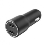 Ładowarka samochodowa 2× USB‑C 45 W PD