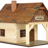 Drewniana sklejana zestaw konstrukcyjny Kuźnia