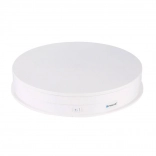 Elektryczny obrotowy stolik fotograficzny PULUZ 30 cm USB biały