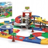 Mega garaż Wader 3 piętra 7,4 m z 3 samochodzikami