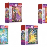 Mini puzzle DISNEY PRINCESS 54 elementów – 4 motywy