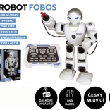 Interaktywny robot FOBOS 40 cm, mówiący po czesku, ze zdalnym sterowaniem i ładowaniem USB