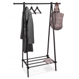 Wolnostojący stojak na ubrania z półką ModernHome