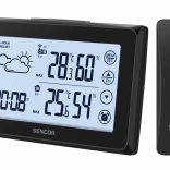 Cyfrowa stacja pogodowa z ekranem dotykowym i czujnikiem