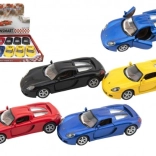 Metalowy model auta Porsche Carrera GT 1:36 z napędem typu pull-back