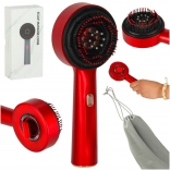 Szczotka do masażu głowy z USB i światłem podczerwonym