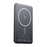 McDodo ultracienki magnetyczny powerbank 5000 mAh, bezprzewodowy, złoty