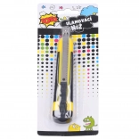 Nóż łamany z ergonomiczną rękojeścią 9 mm