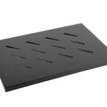 Półka do szaf rack 19" 1U, 450 mm, czarna
