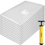 Zestaw worków próżniowych 50 × 70 cm, 10 szt. z ręczną pompką RUHHY