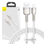 Kabel USB Lightning Baseus Cafule 2,4A 1m biały