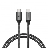 Orico kabel USB‑C 100W USB‑C do USB‑C, czarny