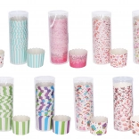 Kolorowe papilotki cukiernicze