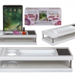 Stojak do makijażu z uchwytem na tablet