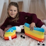Pluszowa Poduszka Tęczowy Zdziś