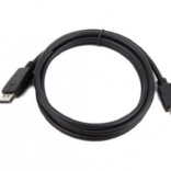 Czarny kabel DisplayPort na HDMI 5 m
