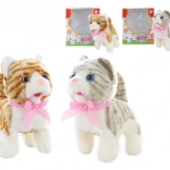 Chodzący pluszowy kot ze dźwiękiem