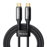 Kabel Mcdodo USB‑C do USB‑C, 240 W, 1,2 m (czarny)