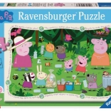 Puzzle 35 elementów Świnka Peppa