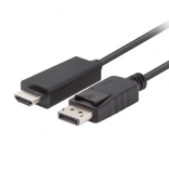 kabel displayport na hdmi 5 m czarny