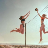 Siatka do siatkówki 9,5 × 1 m z linką i torbą transportową