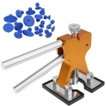 Zestaw do naprawy wgnieceń karoserii PDR z ściągaczem i 18 końcówkami ciągnącymi