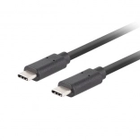 USB‑C kabel M/M 3.1 Gen 2 1,8 m 10 Gb/s PD 100 W czarny