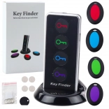 Bezprzewodowy lokalizator kluczy 4w1 z pilotem