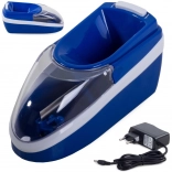 Elektryczna maszyna do produkcji papierosów w kolorze niebieskim