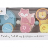 Drewniane zwierzątka do ciągnięcia POLARB by VIGA