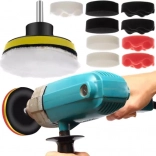 Zestaw gąbek polerskich 12 szt., 80 mm