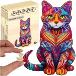 Drewniane puzzle Kruzzel 22878
