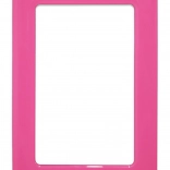 Magnetyczna samoprzylepna ramka różowa 12,3x8,1 cm