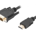 Kabel HDMI–DVI-D 1,8 m czarny