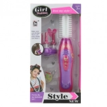 Lokówka i zaplatacz do włosów na baterie dla dzieci