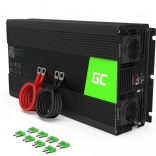 Przetwornica napięcia 12V/230V Green Cell z modyfikowaną sinusoidą 1500W
