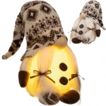 Krasnoludek stojący z podświetleniem LED