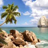 Puzzle 1500 elementów Sailing in Paradise 68 × 47 cm Castorland