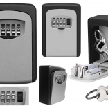 Cynkowa skrytka na klucze z kodem liczbowym