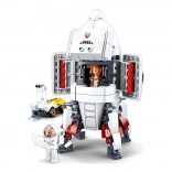 Sluban Space moduł lądownika ekspedycji Saturn klocki