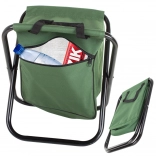 Składane krzesełko wędkarskie i turystyczne z torbą termiczną