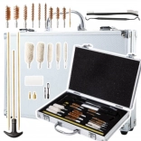 Zestaw do czyszczenia broni w kuferku, 24 elementy