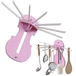 Składany ścienny wieszak na ręczniki i naczynia