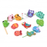 Vilac przewlekanka zwierzęta dla dzieci